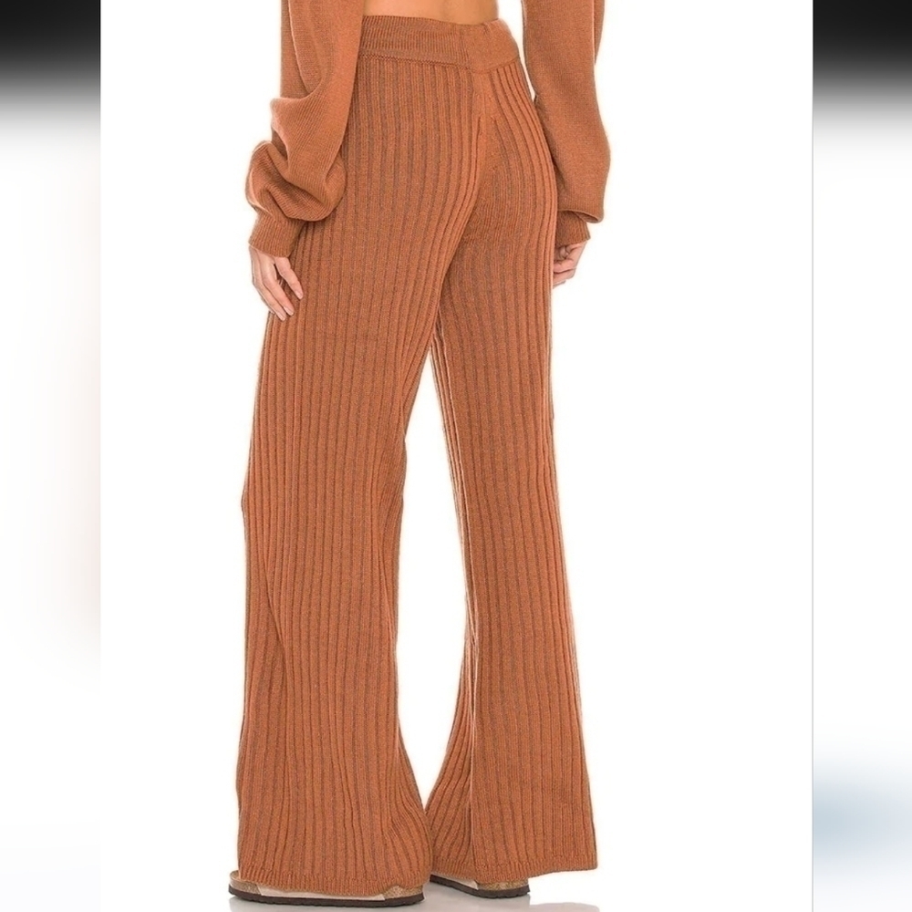 Sndys Lounge Hendrix Knit Pants In Mauve — image 4 of 7